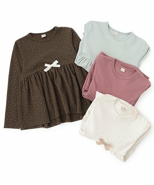 petit main / プティマイン その他トップス | 【スマイル/防汚】リボンカットチュニック(ジュニアサイズ) | 詳細6