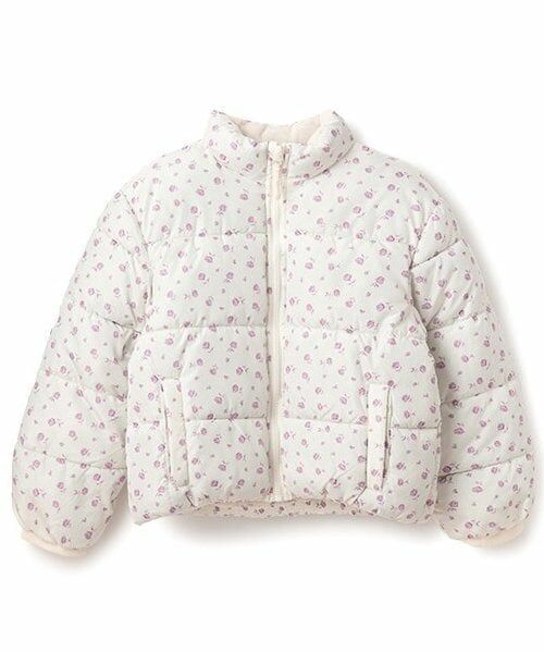 petit main / プティマイン ブルゾン | 【GOODPRICE/撥水加工】中綿ジャケット(ジュニアサイズ)（オフ ホワイト）