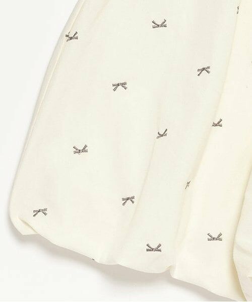 petit main / プティマイン ミニ丈・ひざ丈ワンピース | 【リンク】リボン刺繍ワンピース(ジュニア) | 詳細6