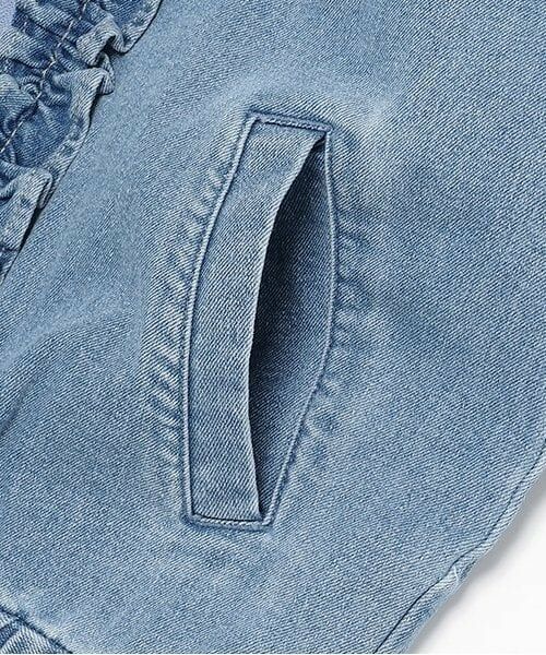 petit main / プティマイン ブルゾン | 【リンク】デニムフリルジャケット(ジュニア) | 詳細3