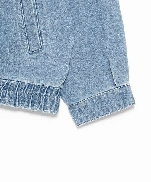 petit main / プティマイン ブルゾン | 【リンク】デニムフリルジャケット(ジュニア) | 詳細4