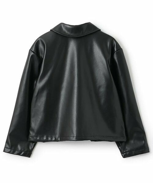 petit main / プティマイン ブルゾン | 【リンク】合皮ジャケット(ジュニア) | 詳細1