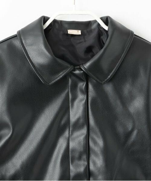 petit main / プティマイン ブルゾン | 【リンク】合皮ジャケット(ジュニア) | 詳細2