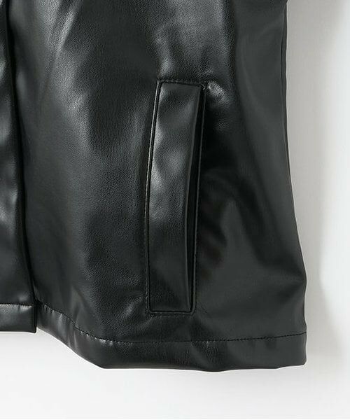 petit main / プティマイン ブルゾン | 【リンク】合皮ジャケット(ジュニア) | 詳細5