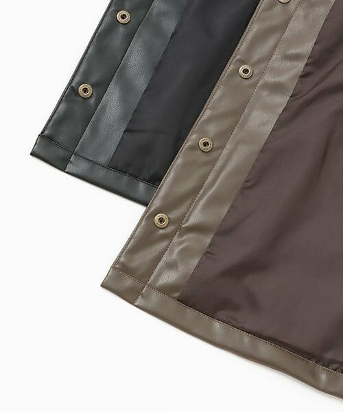 petit main / プティマイン ブルゾン | 【リンク】合皮ジャケット(ジュニア) | 詳細6