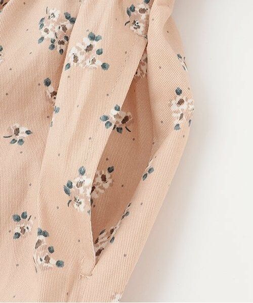 petit main / プティマイン ミニ丈・ひざ丈ワンピース | 【リンク】花柄ワンピースビスチェセット(ジュニア) | 詳細7