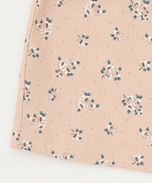 petit main / プティマイン ミニ丈・ひざ丈ワンピース | 【リンク】花柄ワンピースビスチェセット(ジュニア) | 詳細8