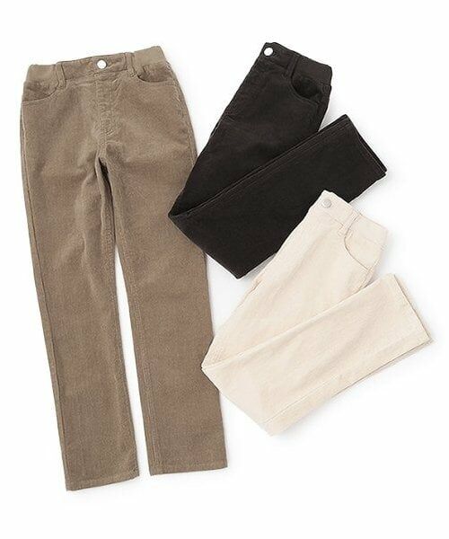 petit main / プティマイン その他パンツ | 【リンク】コーデュロイストレートパンツ(ジュニア) | 詳細8