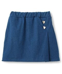 petit main / プティマイン ショート・ハーフ・半端丈パンツ | 【リンク】ハート釦スカート(ジュニア)