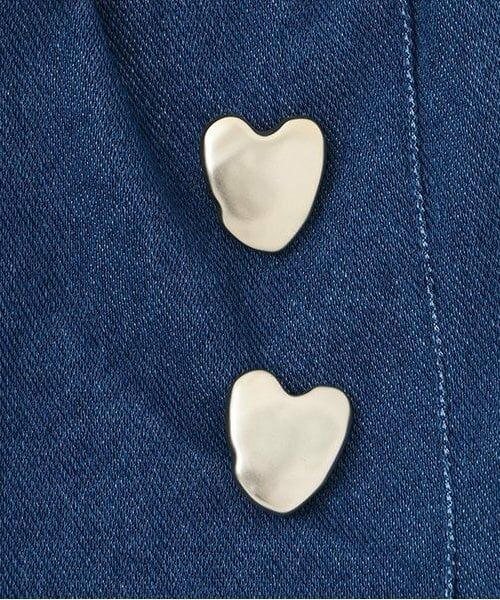 petit main / プティマイン ショート・ハーフ・半端丈パンツ | 【リンク】ハート釦スカート(ジュニア) | 詳細4