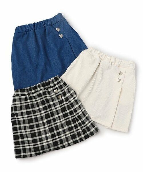 petit main / プティマイン ショート・ハーフ・半端丈パンツ | 【リンク】ハート釦スカート(ジュニア) | 詳細9