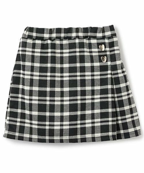 petit main / プティマイン ショート・ハーフ・半端丈パンツ | 【リンク】ハート釦スカート(ジュニア)（マルチ）