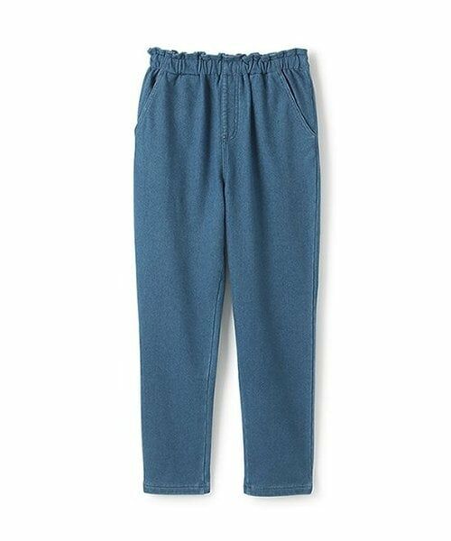 petit main / プティマイン その他パンツ | 【スマイルシリーズ】裏起毛パンツ(ジュニアサイズ)（ブルー）