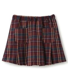 petit main / プティマイン ショート・ハーフ・半端丈パンツ | 【リンク】チェックプリーツスカパン(ジュニア)