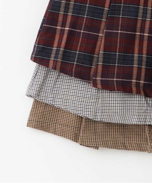 petit main / プティマイン ショート・ハーフ・半端丈パンツ | 【リンク】チェックプリーツスカパン(ジュニア) | 詳細5