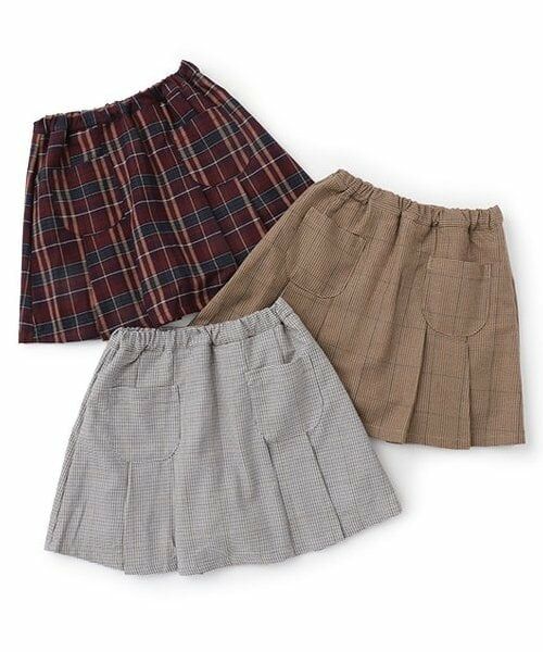 petit main / プティマイン ショート・ハーフ・半端丈パンツ | 【リンク】チェックプリーツスカパン(ジュニア) | 詳細8