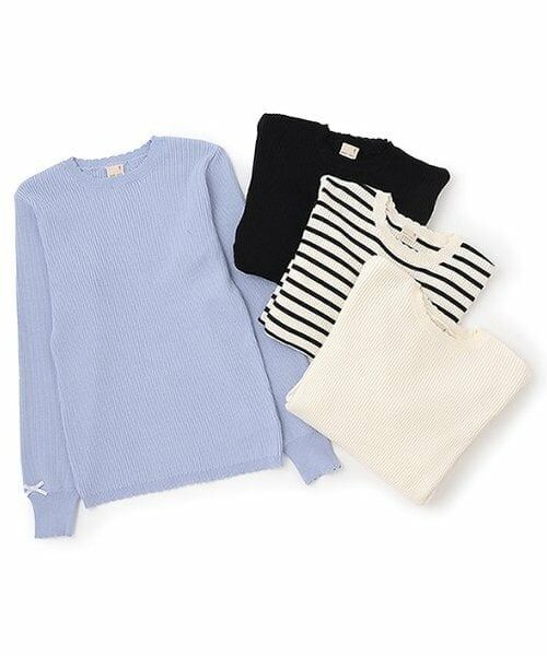 petit main / プティマイン ニット・セーター | 【リンク】フワもちっとリブニット(ジュニア) | 詳細5