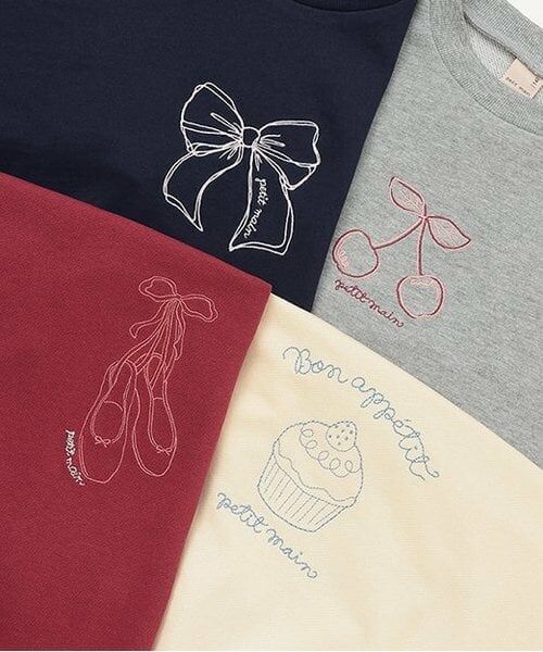 petit main / プティマイン スウェット | 【プティプラ】girlsトレーナー(ジュニアサイズ) | 詳細4