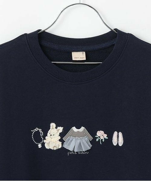 petit main / プティマイン スウェット | 【リンク】アソートモチーフトレーナー(ジュニア) | 詳細2