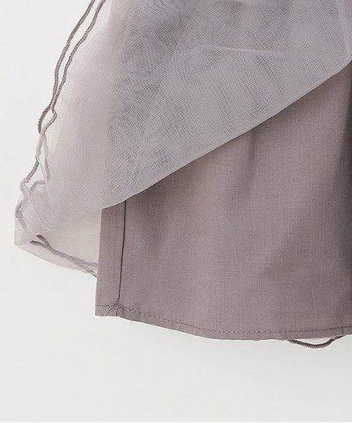 petit main / プティマイン その他トップス | 【リンク】えりレースチュールチュニック(ジュニア) | 詳細7