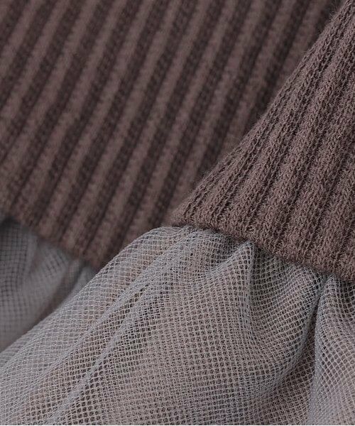 petit main / プティマイン その他トップス | 【リンク】えりレースチュールチュニック(ジュニア) | 詳細8