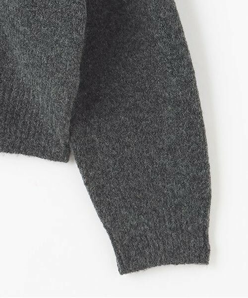 petit main / プティマイン カーディガン・ボレロ | 【リンク】衿ニットカーディガン(ジュニア) | 詳細3