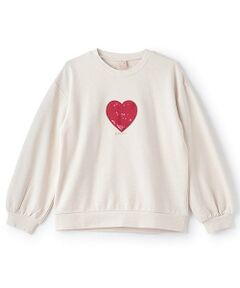 petit main / プティマイン スウェット | 【リンク】キラキラモチーフトレーナー(ジュニア)