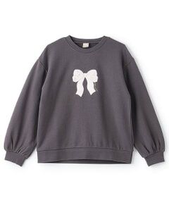 petit main / プティマイン スウェット | 【リンク】キラキラモチーフトレーナー(ジュニア)