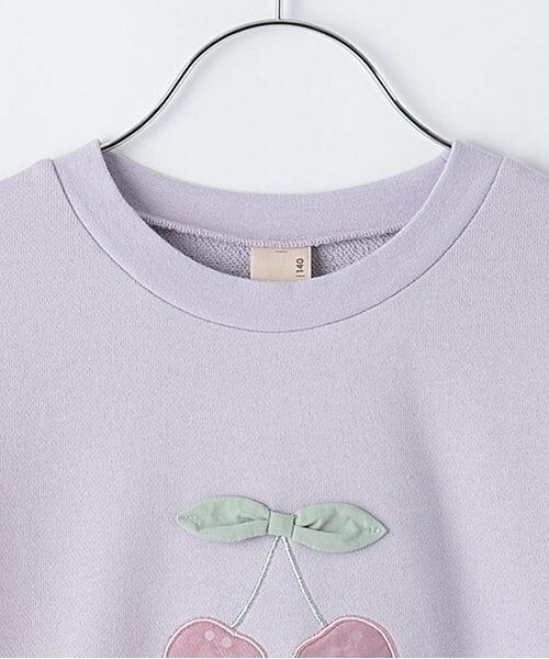 petit main / プティマイン スウェット | 【リンク】キラキラモチーフトレーナー(ジュニア) | 詳細2