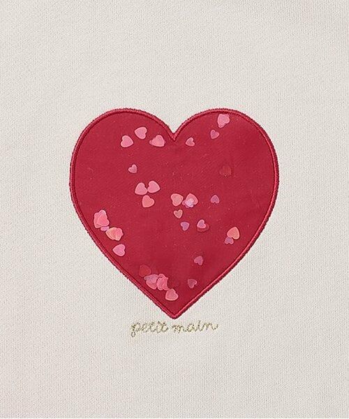 petit main / プティマイン スウェット | 【リンク】キラキラモチーフトレーナー(ジュニア) | 詳細3