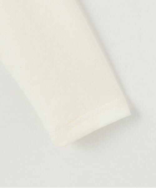 petit main / プティマイン Tシャツ | 【リンク】チェックドッキング長T(ジュニア) | 詳細3