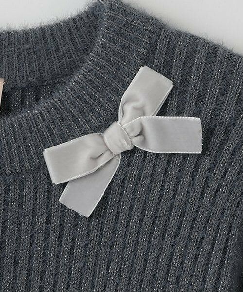 petit main / プティマイン ニット・セーター | 【リンク】ラメペムラムニット(ジュニア) | 詳細3