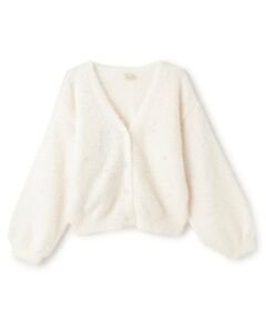 petit main / プティマイン カーディガン・ボレロ | 【リンク】シャギーニットカーディガン(ジュニア)