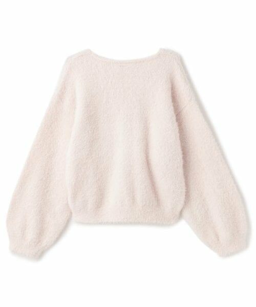 petit main / プティマイン カーディガン・ボレロ | 【リンク】シャギーニットカーディガン(ジュニア) | 詳細1