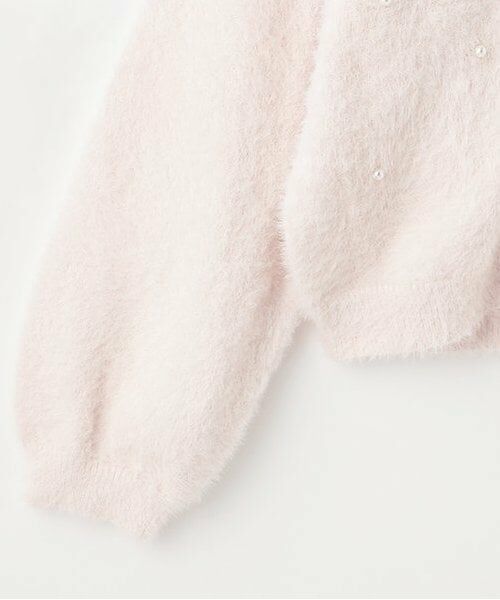 petit main / プティマイン カーディガン・ボレロ | 【リンク】シャギーニットカーディガン(ジュニア) | 詳細3