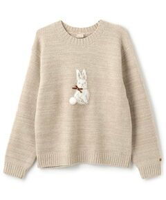 petit main / プティマイン ニット・セーター | 【リンク/フワもちっと】アニマルニット(ジュニアサイズ)