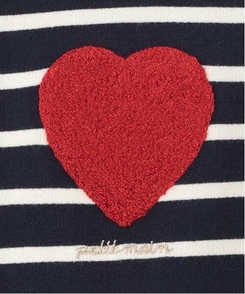 petit main / プティマイン スウェット | 【リンク】ハートペプラムトレーナー(ジュニア) | 詳細5