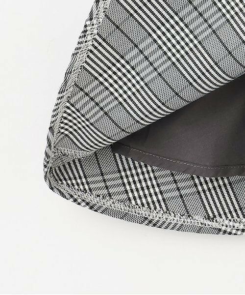 petit main / プティマイン ミニ丈・ひざ丈ワンピース | 【リンク】チェック切り替えワンピース(ジュニア) | 詳細6