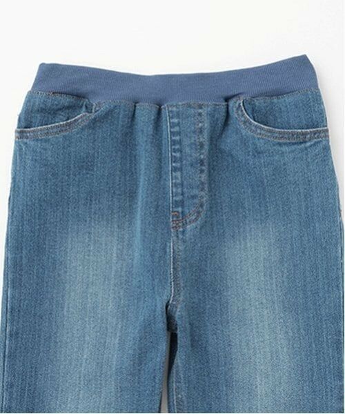 petit main / プティマイン その他パンツ | 【オーガニック】デニムストレートパンツ(ジュニアサイズ) | 詳細5