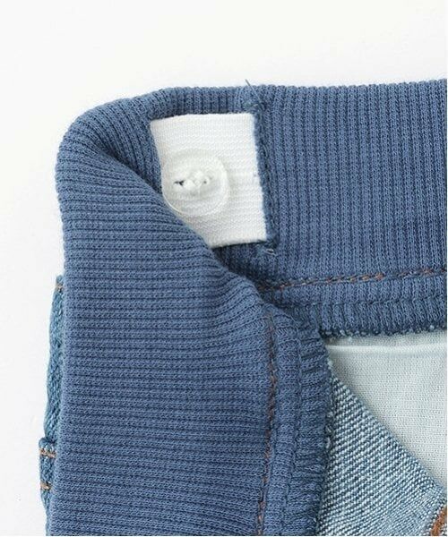 petit main / プティマイン その他パンツ | 【オーガニック】デニムストレートパンツ(ジュニアサイズ) | 詳細6