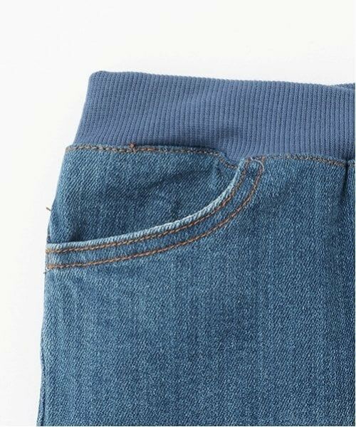 petit main / プティマイン その他パンツ | 【オーガニック】デニムストレートパンツ(ジュニアサイズ) | 詳細7