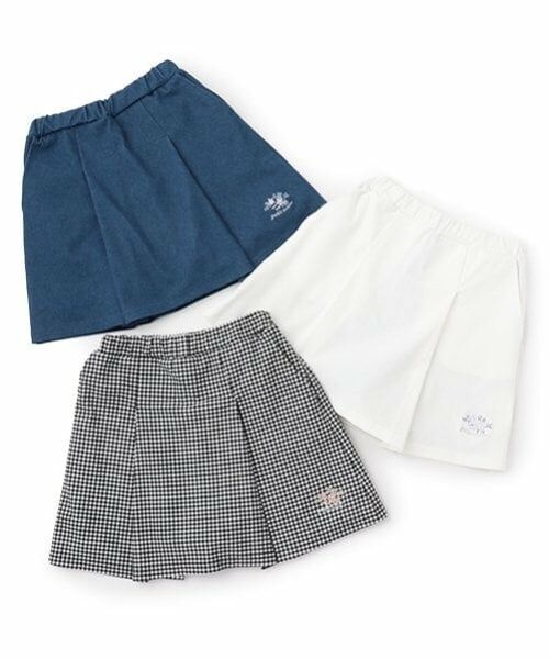 petit main / プティマイン ミニ・ひざ丈スカート | 【リンク】花刺しゅうスカパン(ジュニア) | 詳細15