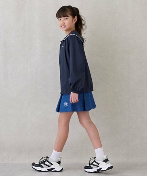 petit main / プティマイン ミニ・ひざ丈スカート | 【リンク】花刺しゅうスカパン(ジュニア) | 詳細3