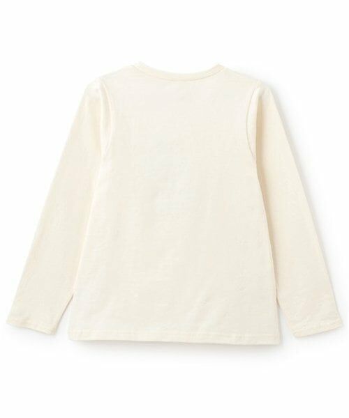 petit main / プティマイン Tシャツ | 【リンク】girlアップリケ長T(ジュニア) | 詳細6