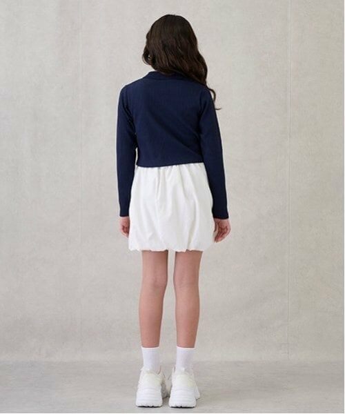 petit main / プティマイン その他トップス | 【リンク】衿ロンTバルーンスカートセット(ジュニア) | 詳細2
