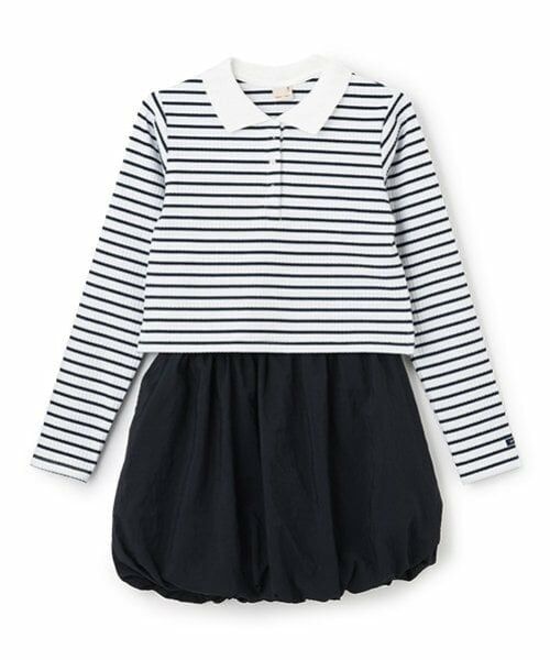 petit main / プティマイン その他トップス | 【リンク】衿ロンTバルーンスカートセット(ジュニア) | 詳細5