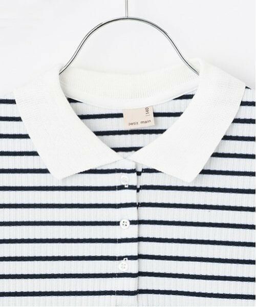 petit main / プティマイン その他トップス | 【リンク】衿ロンTバルーンスカートセット(ジュニア) | 詳細8