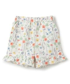 petit main / プティマイン ショート・ハーフ・半端丈パンツ | 【水陸両用/リンク】フリルショートパンツ(ジュニア)