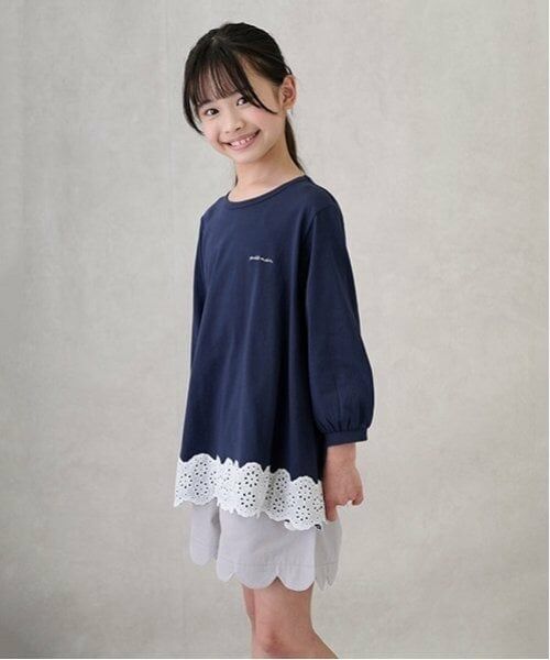 petit main / プティマイン ショート・ハーフ・半端丈パンツ | 【リンク】スカラップショートパンツ(ジュニア) | 詳細1