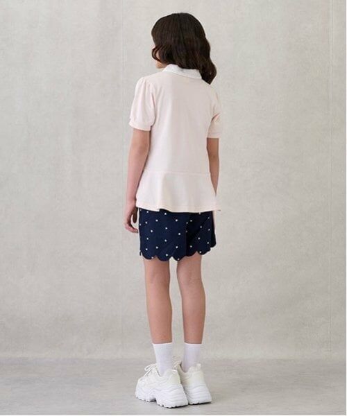 petit main / プティマイン ショート・ハーフ・半端丈パンツ | 【リンク】スカラップショートパンツ(ジュニア) | 詳細2